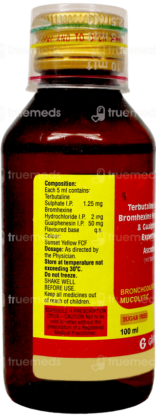 Ascodex Sf Expectorant 100Ml
